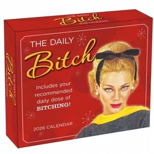 THE DAILY B*TCH 2026 Daily Calendar